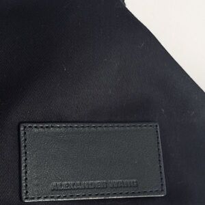 Alexander Wang, Black Cotton Travel Dust Bag, Drawstring Closure